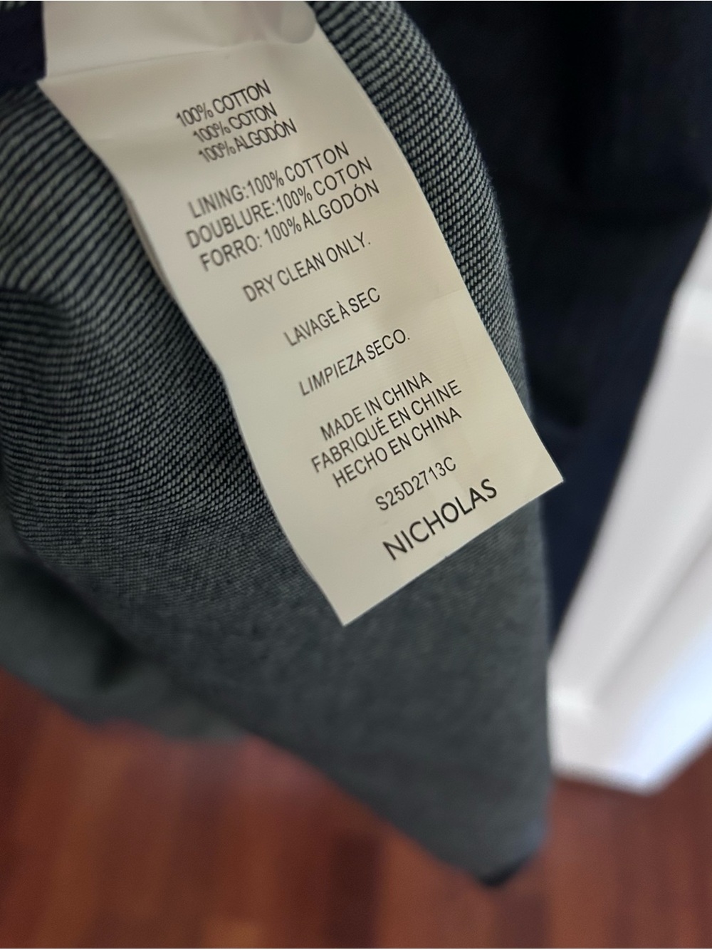 NWT NICHOLAS Anastasia Utility Halterneck Denim Indigo Midi Belted Dress 2 - Picture 17 of 17